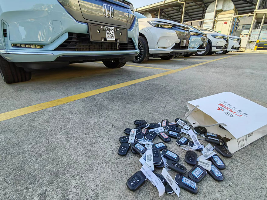 蓝图租车公司一次性采购21台本田首款纯电SUV——e:NP1(极湃1)